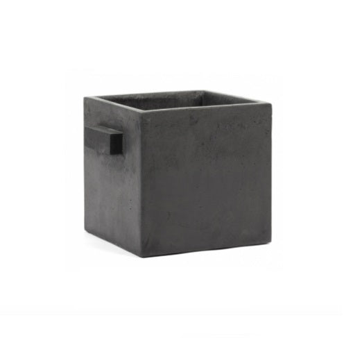 Bloempot zwart M