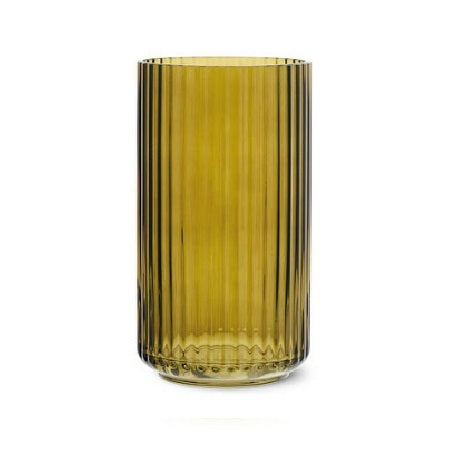 Lyngby vaas OLIJFGROEN H20cm