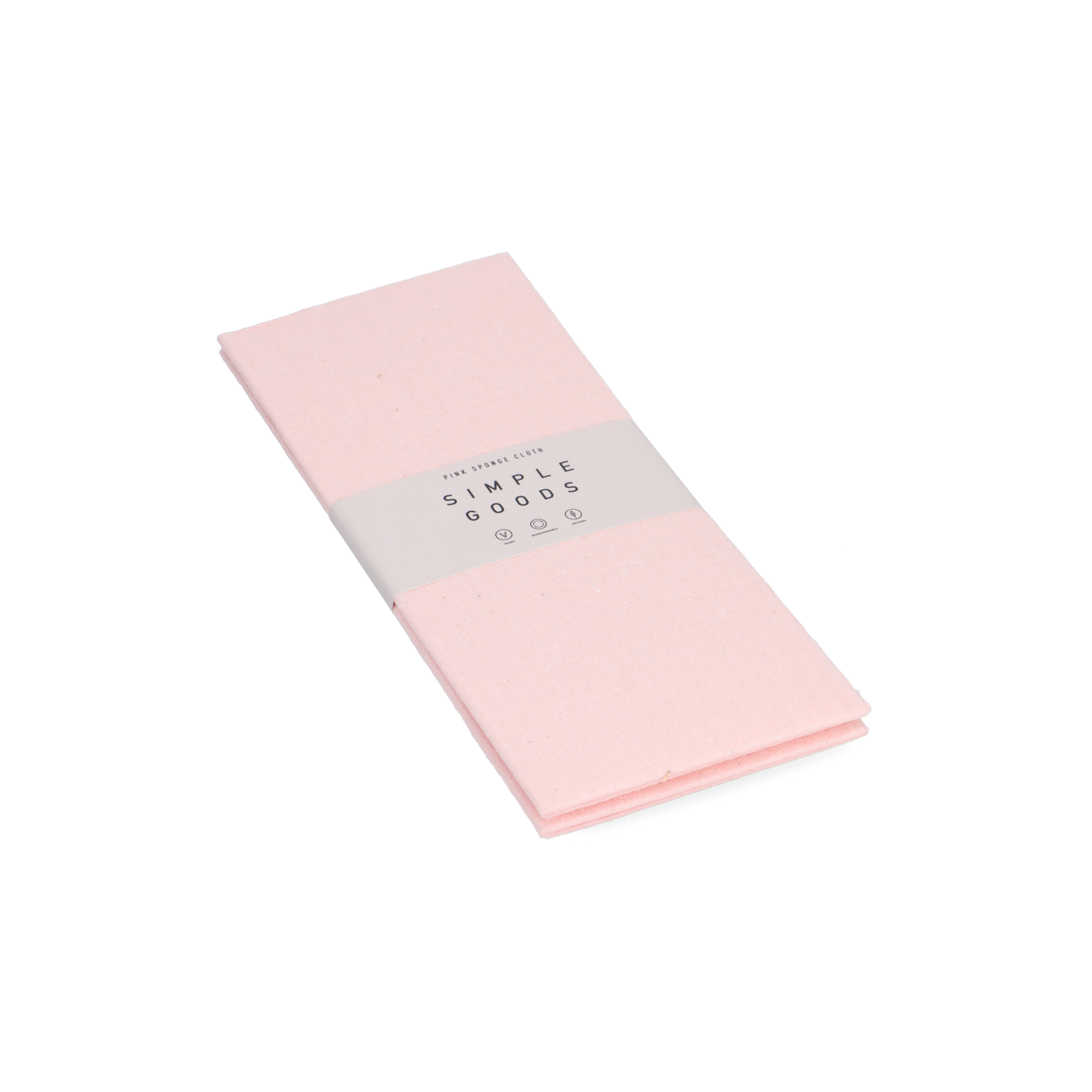Sponge cloth pink