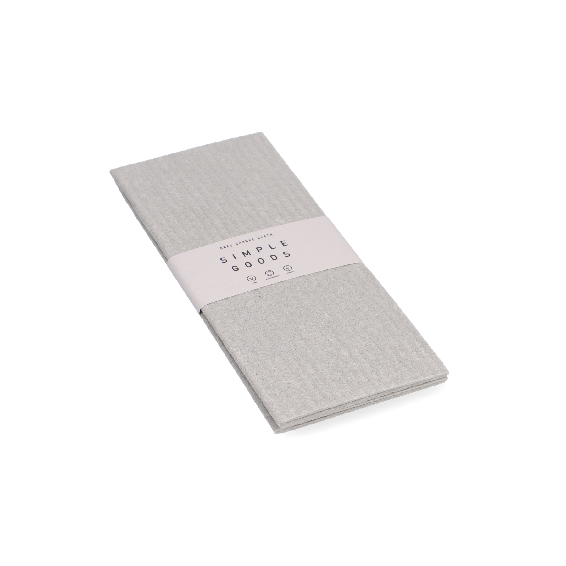 Sponge cloth grey