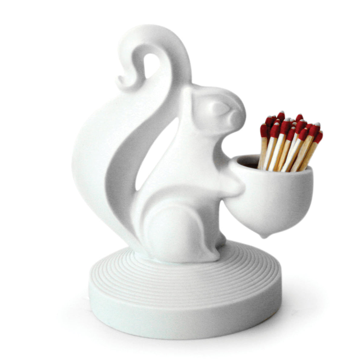 Squirrel Match Strike (White)