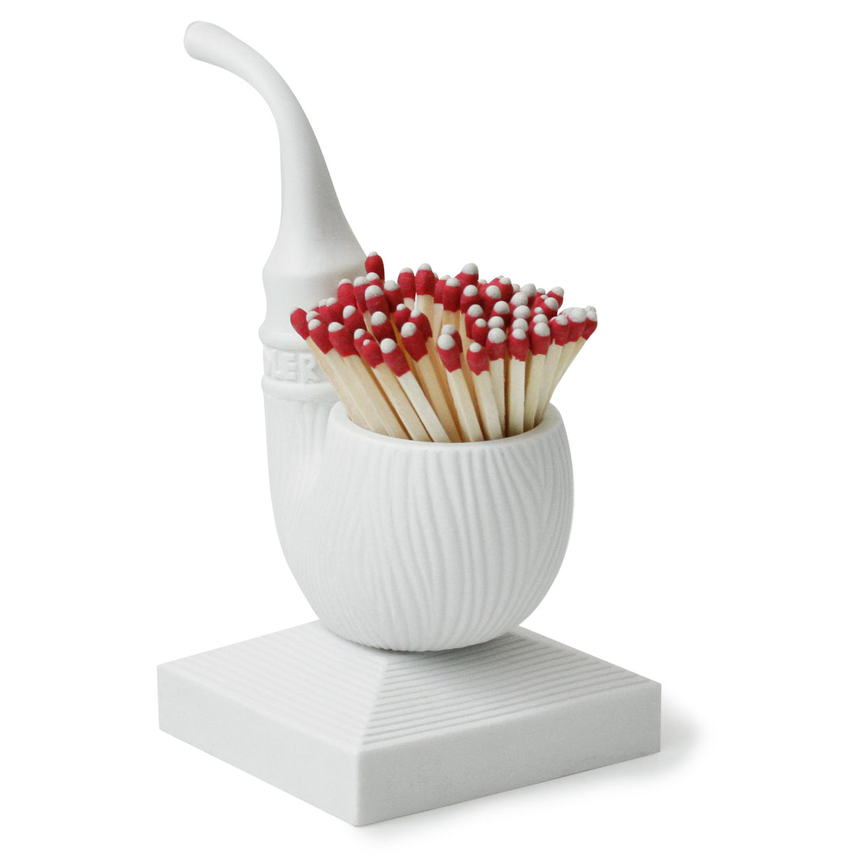 Pipe match strike (White)