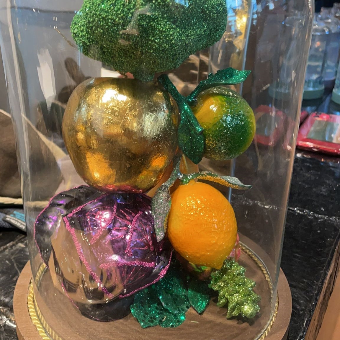 Stolp met fruit & groente