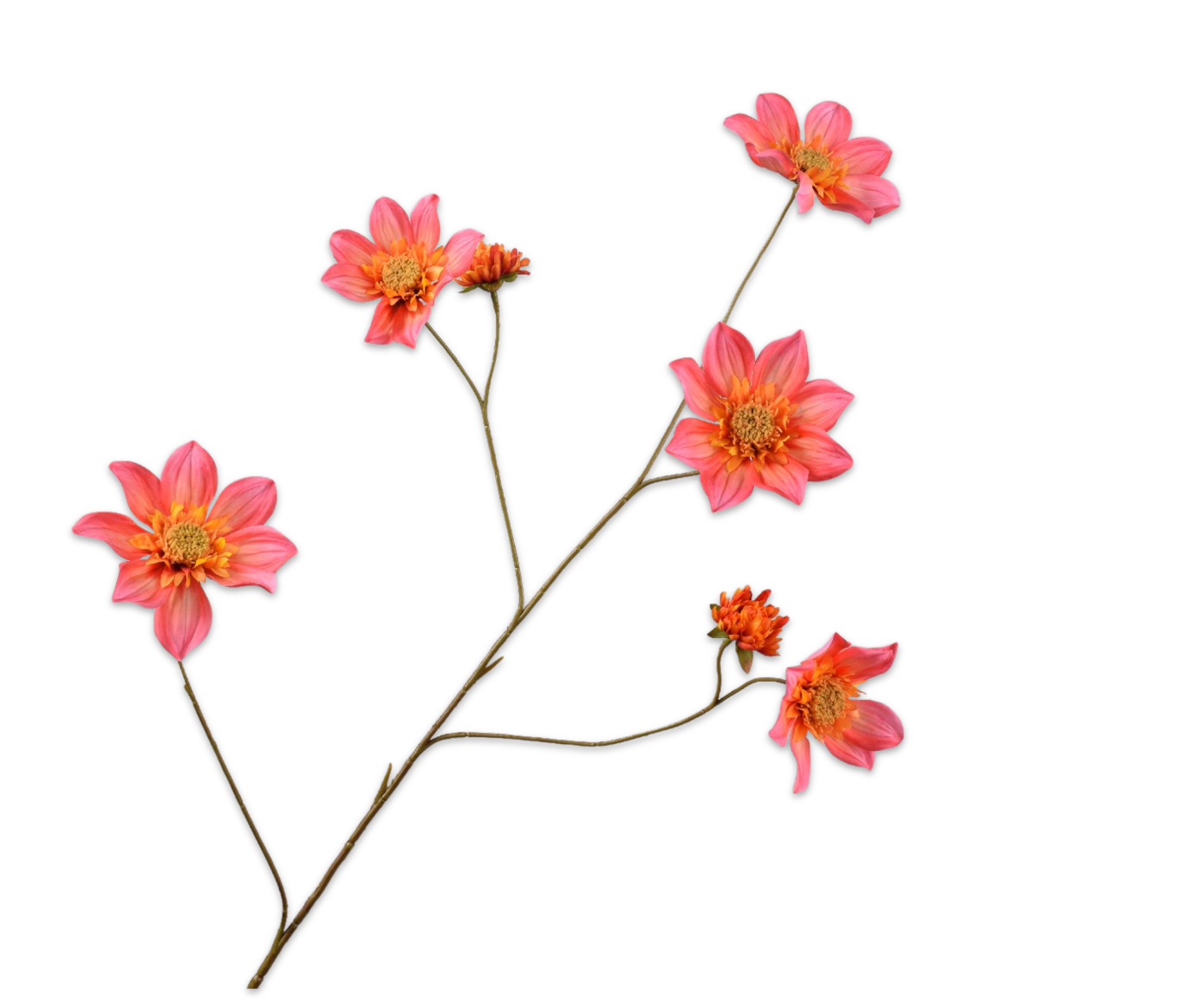 Dahlia Tak 107cm (Roze)