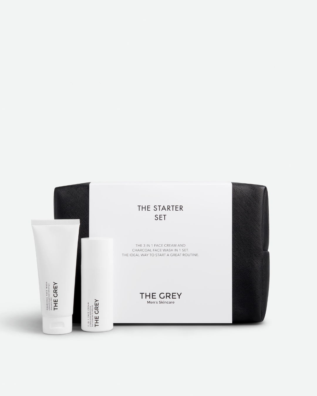 The Starter Set (Charcoal Face Wash + 3 in 1 Face Cream)