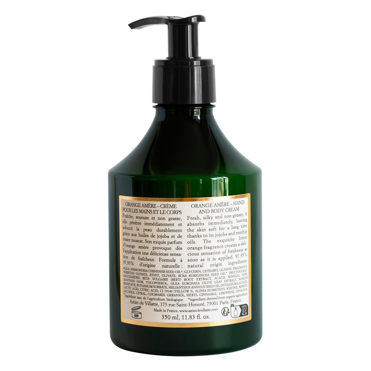 Crème Orange Amère 350ml