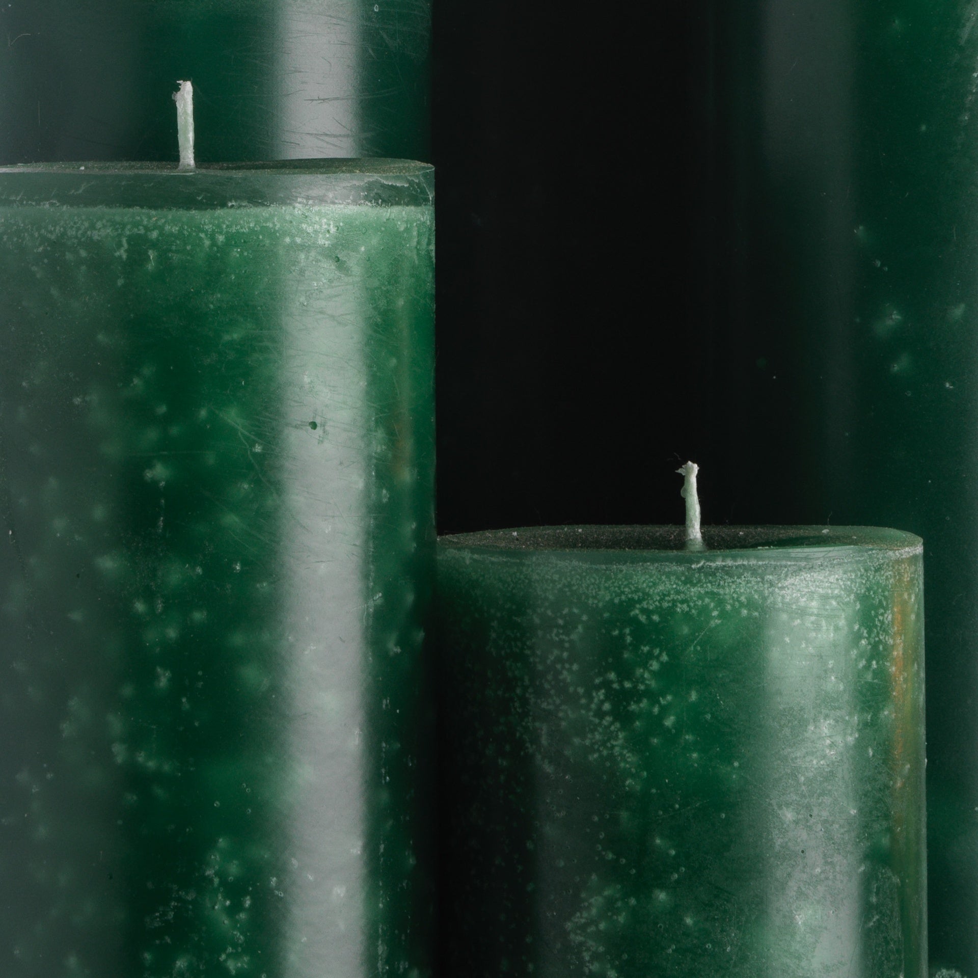 Kaars Smooth (Donkergroen)