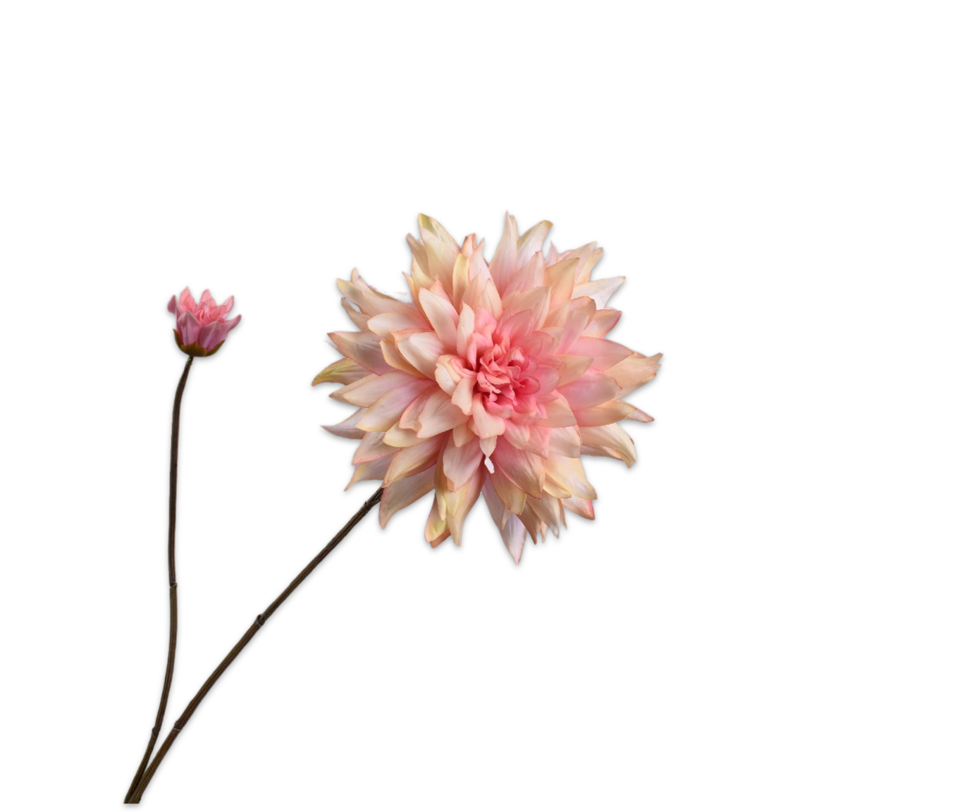 Dahlia Tak 102cm (Roze Real Touch)