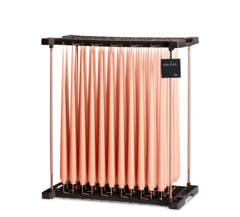 Set van 2 kaarsen (Rosy Caramel Matt)