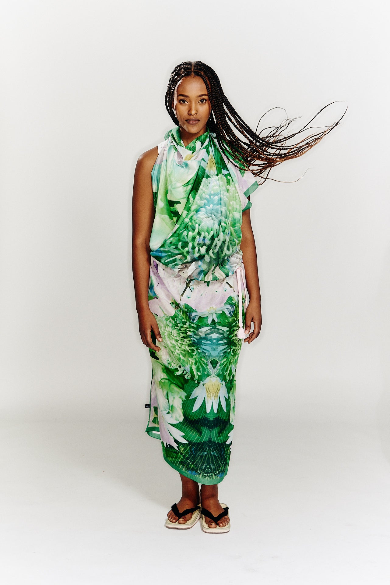 Sérénité 180cm (Green/Pink)