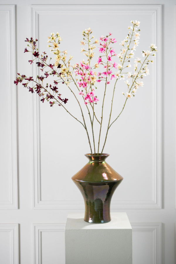 Hyacint Tak 111cm (Groen/Roze)