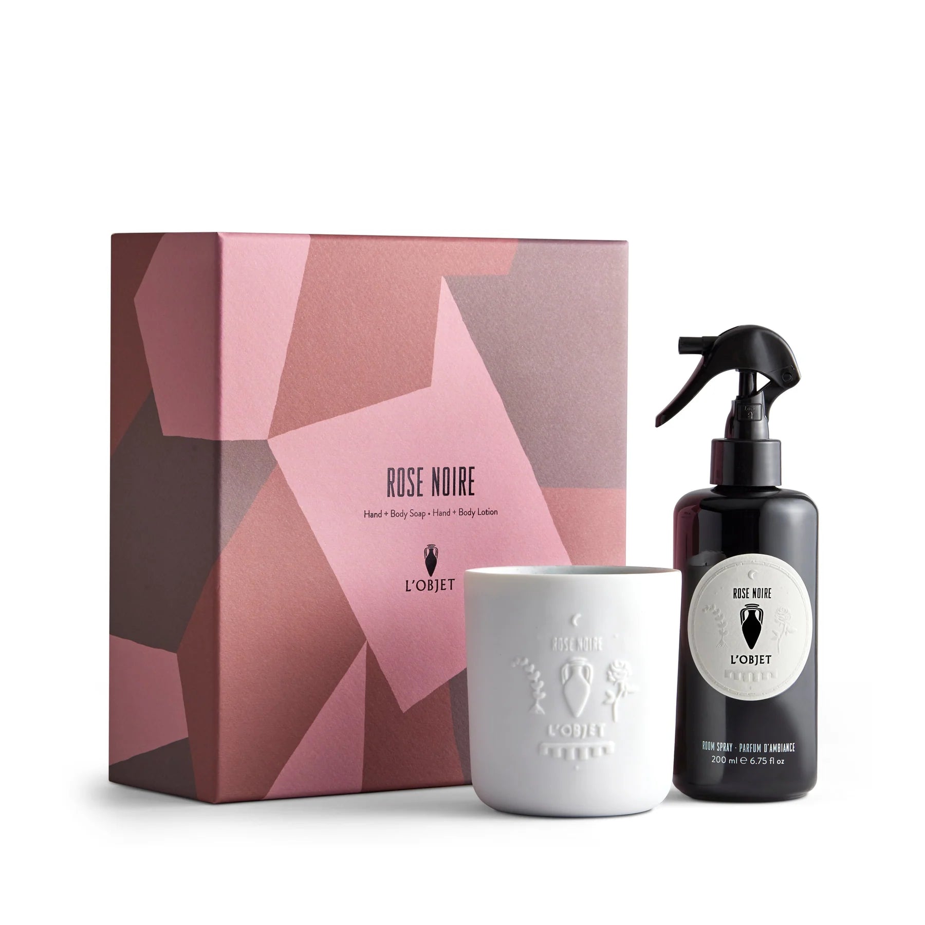 Room Spray + Candle Gift Set Rose Noir