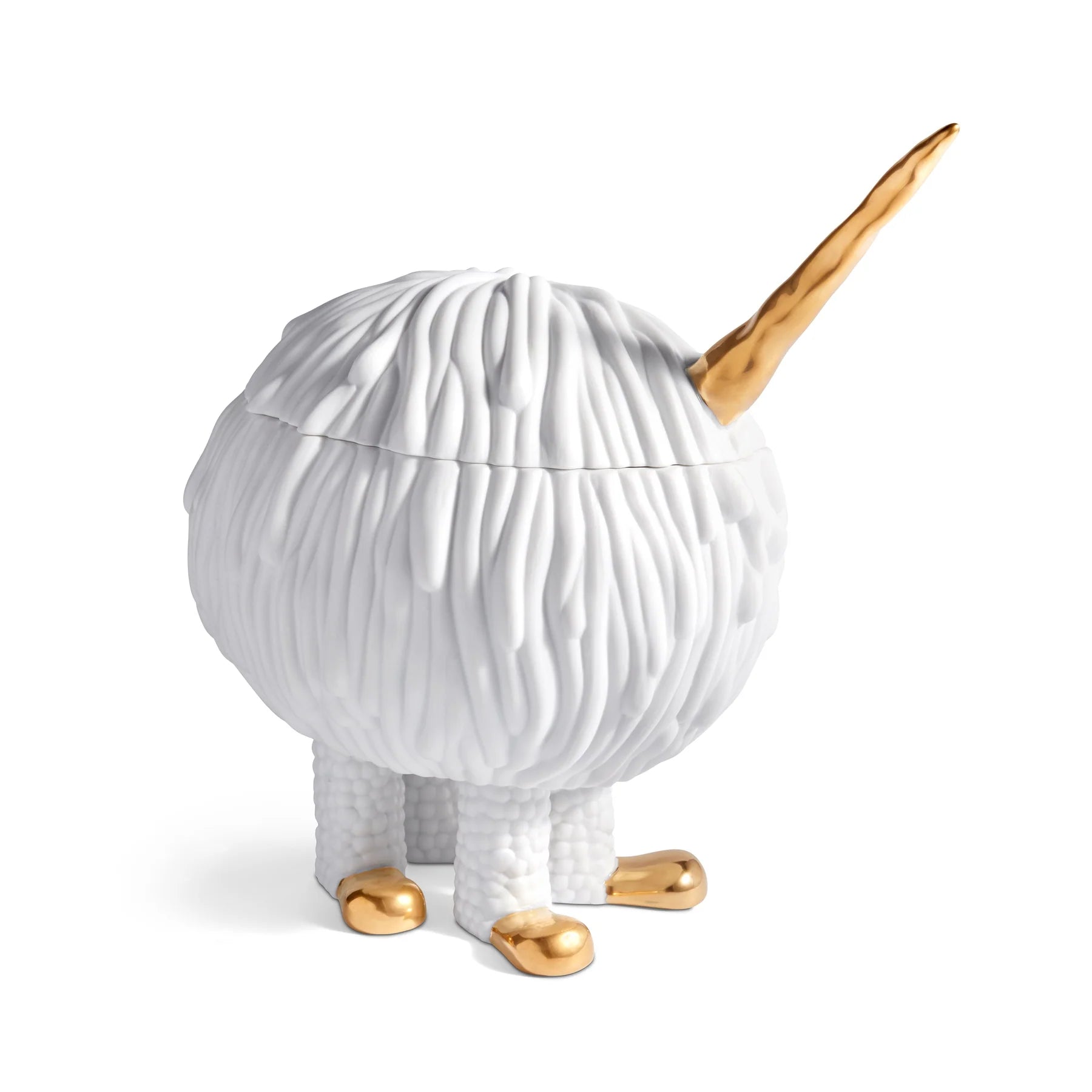 Haas Mojave Unicorn Candle (White/Gold)