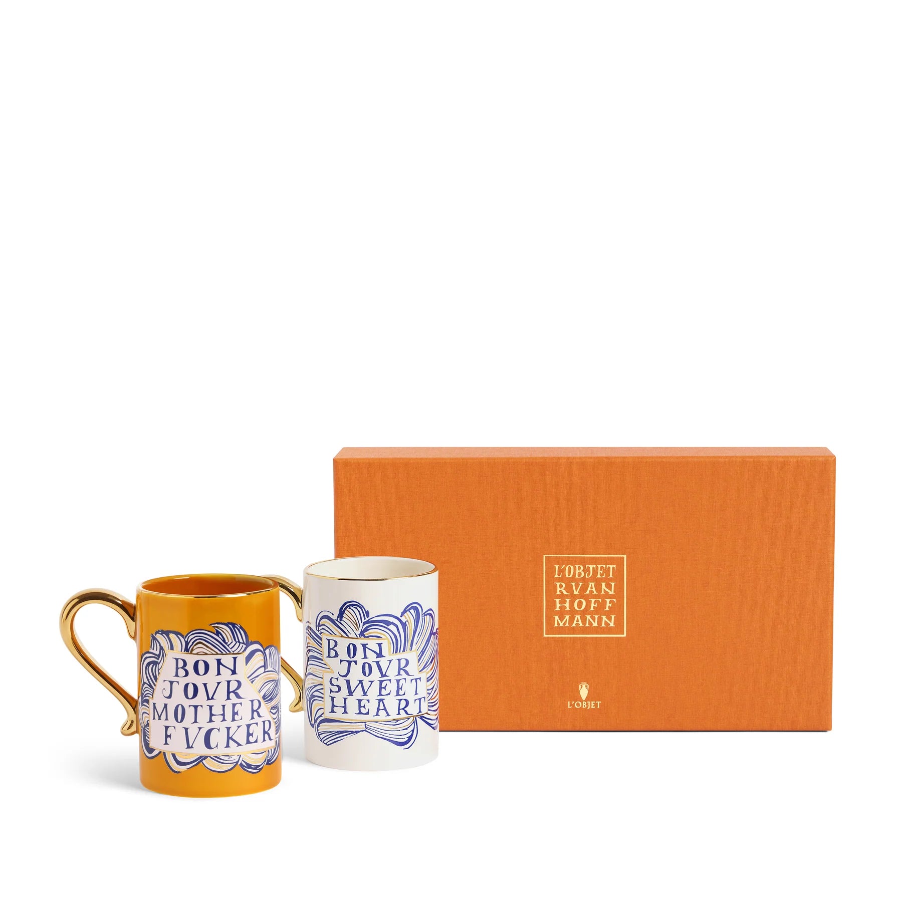 Ruan Hoffmann Mugs | Set van 2