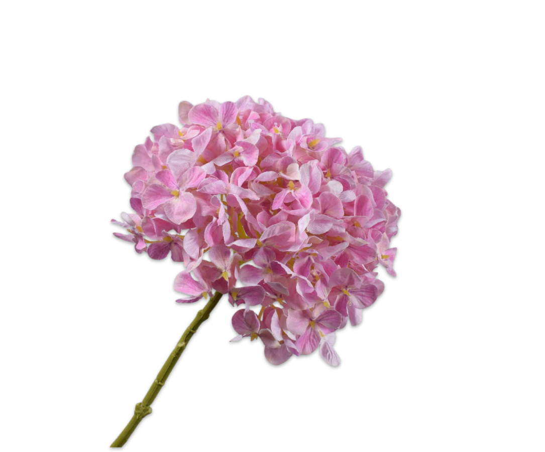 Hortensia Steel 63cm (Roze)