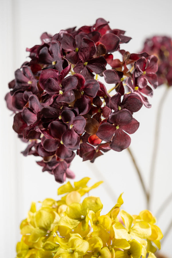 Hortensia Tak 85cm (Bordeaux)