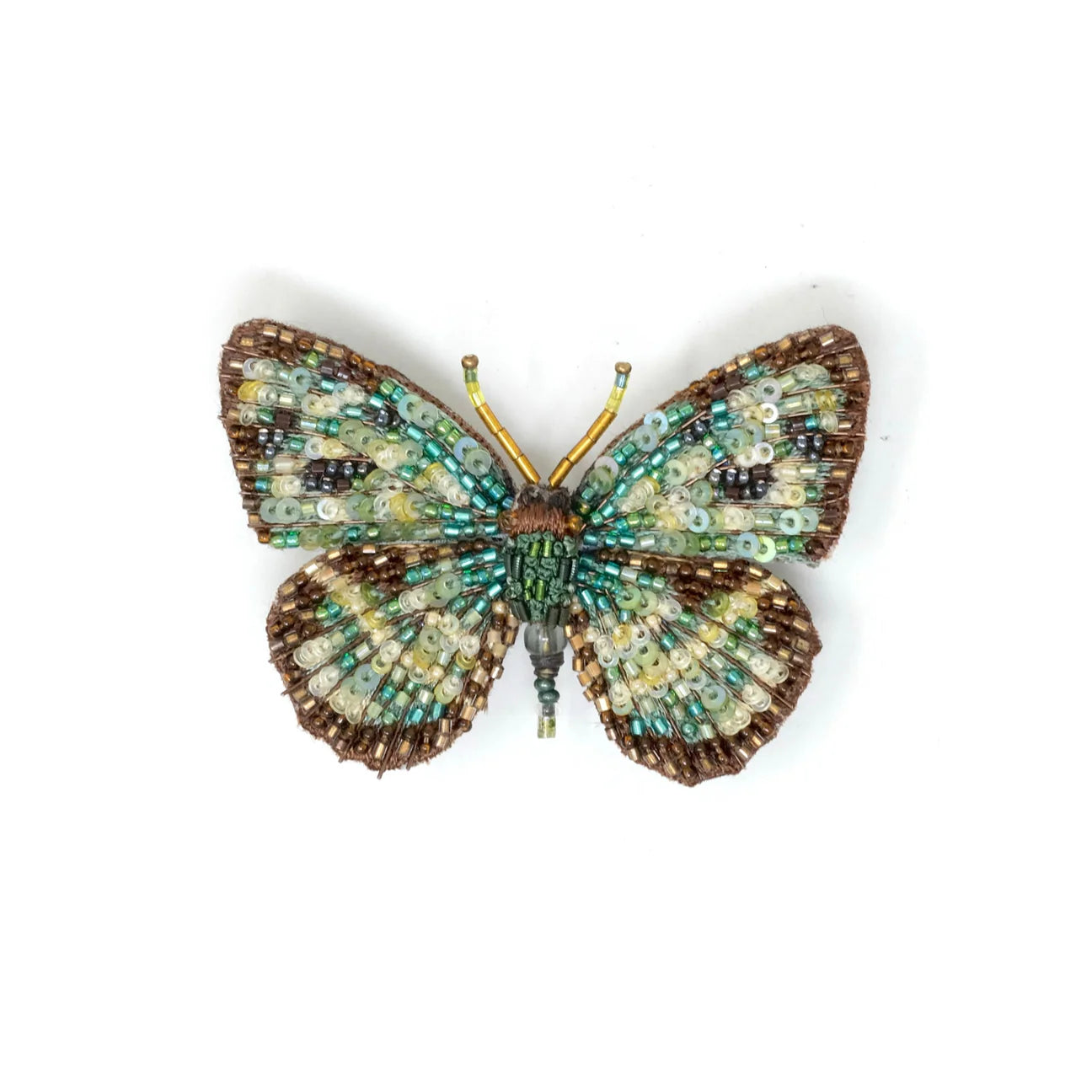 Four Spot Sailor Butterfly Brooch Pin