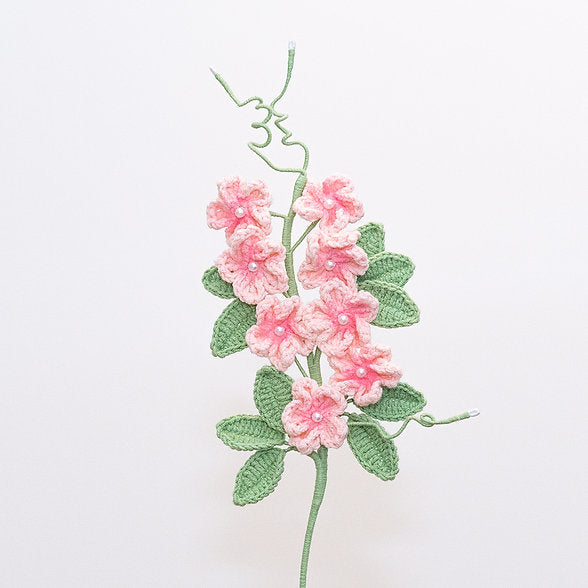 Gehaakte Bloem Kersenbloesem (Pink)