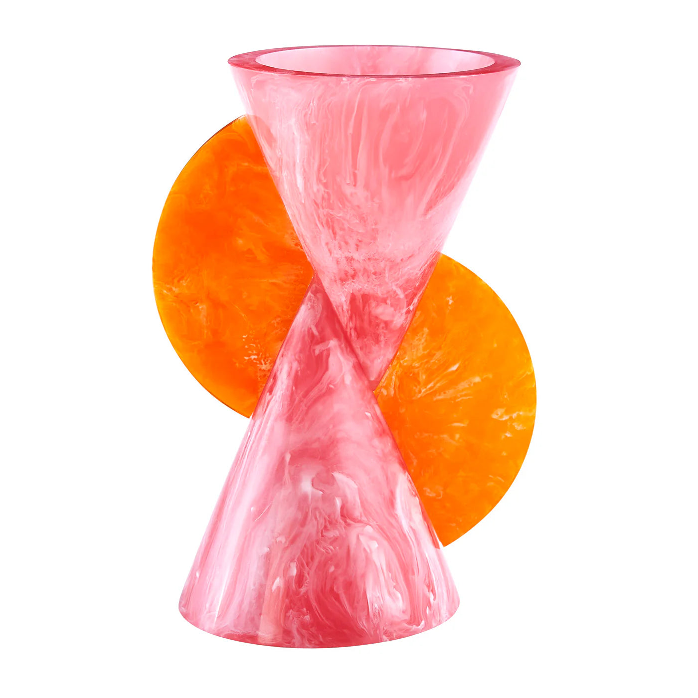 Como Cone Vase (Pink/Orange)