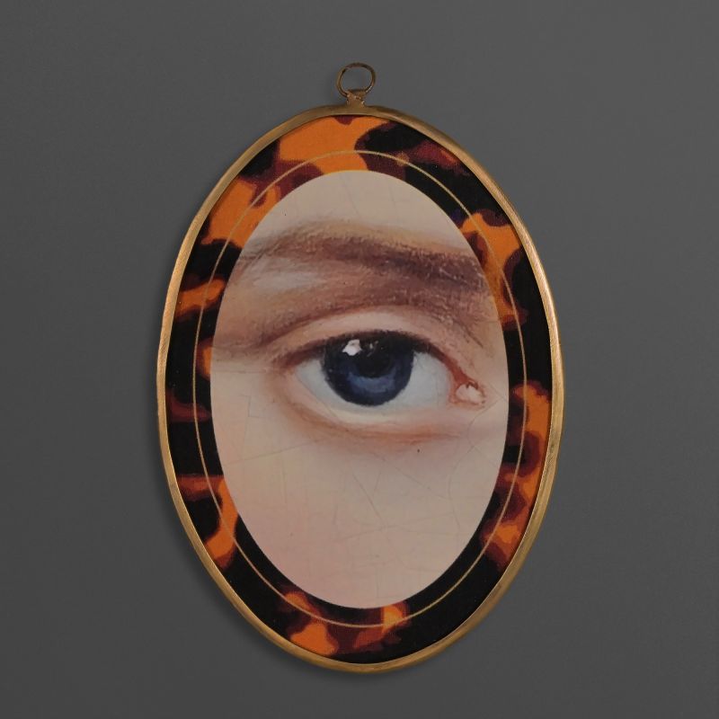 Lijst met oog ovaal L